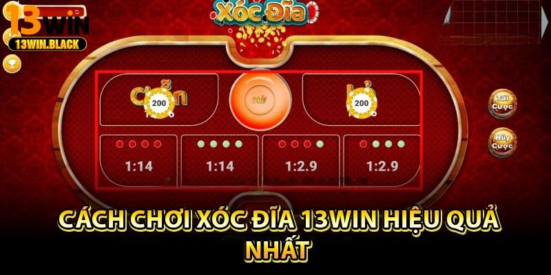 Chương trình khuyến mãi hoàn trả xóc đĩa 13win với tỷ lệ hấp dẫn được hiển thị trực tiếp trên banner