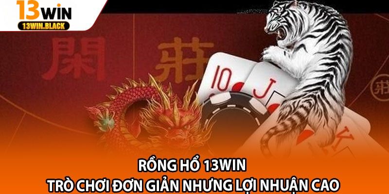Dealer đang chia bài tại bàn Rồng Hổ của sảnh AE Casino trên 13win
