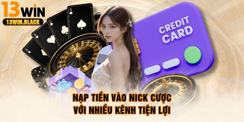 Người chơi thực hiện nạp tiền vào tài khoản 13win qua điện thoại